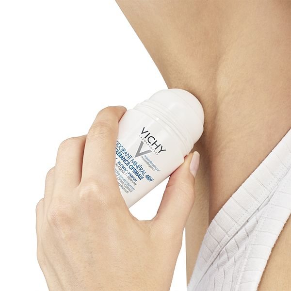 Vichy Dermo-Tolérance Déodorant Minéral 48H Bille Sans Sels d'Aluminium Peau Sensible et Réactive | 50ml – Image 3