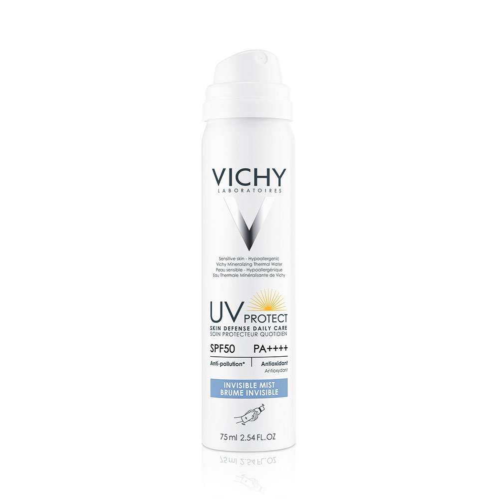 Vichy UV PROTECT Brume Hydratante Invisible SPF50 Tous Types de Peaux | 75ml